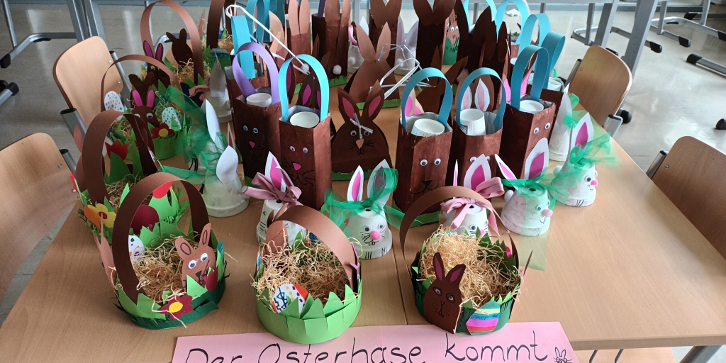 Der Osterhase kommt in Klasse 3